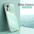 thumbnail image 1 of Para Xiaomi Redmi Note 12S 12 S Note12s Note12Turbo Note12 4G 5G Lujo 6D Chapado Electroplaca Suave TPU Silicona Carcasa Cámara Proteger Pareja Cubierta Trasera, 1 of 4