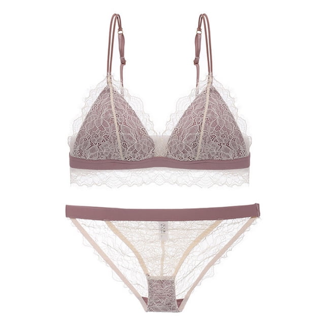 Sujetador sexy para mujer Copa ultrafina Sin anillo de acero Ropa interior Sujetador para dormir recogido Fridja nalpqowj38139