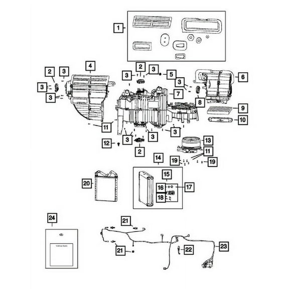 New Genuine Mopar Filter Cabin Air 2022-2024 OE 68548579AA