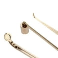 thumbnail image 4 of jifeng Stainless Steel Candle Wicks Cutter Snuffer Dipper Gold, 4 of 6