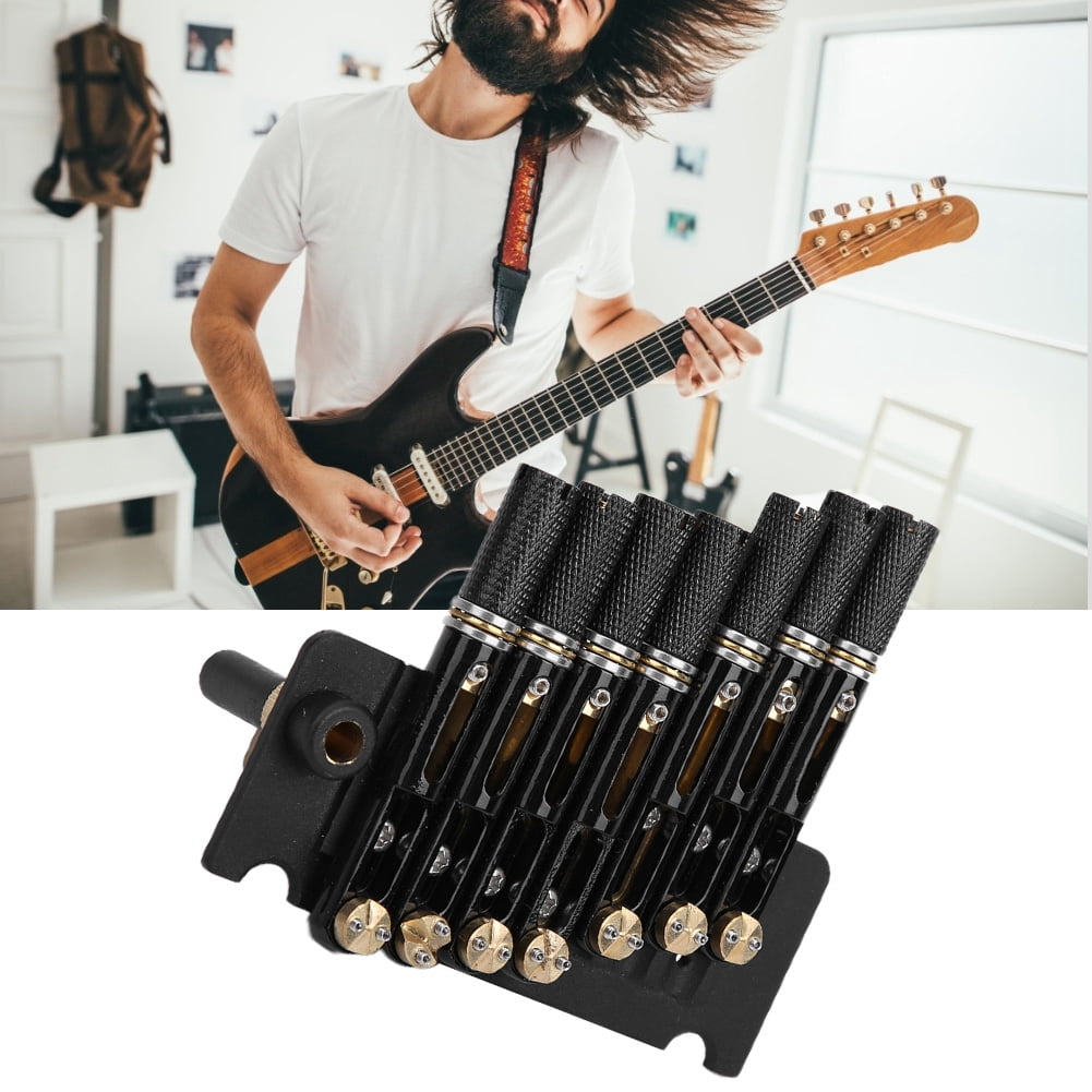 LYUMO Electric Guitar 7String Headless Combination Bridge Kit Musical