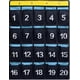 thumbnail image 2 of Numbered Pocket Chart Over Door Hanging Classroom Organizer For Cell Phones Calculators Holders Blue, 2 of 5