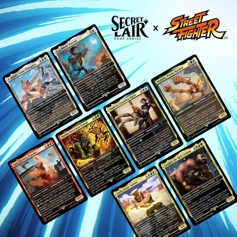 【MTG】Secret Lair x Street Fighter　2種類×2 Secret Lair x Street Fighter | Secret Lair