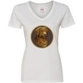 thumbnail image 3 of Inktastic Nova Scotia Duck Tolling Retriever Dog Women's V-Neck T-Shirt, 3 of 5