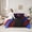 Red Blue Black, variant on Homewish Waves Stripes 7-Piece Bedding Comforter Set,Modern Asbtarct Geometric King Bedding Sets,Red Black Bed Sheets For Girl Boys,Ultra Soft Home Decor Reversible