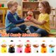thumbnail image 3 of Candy Party Favors with 5.7 Inch Mini Candy Dispenser Toy Thank You Cards Mini Bubble Gumball Machines for Land Birthday Valentines Day Party Decorations Favors, 3 of 7