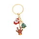 thumbnail image 5 of Llavero navideño, llavero de coche, accesorios para llaveros, bonitos dijes para monedero, Navidad con ciervos, 5 of 9