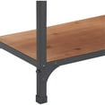 thumbnail image 6 of Serta Overland Side Table Wood and Black Metal, 6 of 11