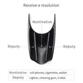 thumbnail image 1 of 2X Car Center Console Handrail Armrest Storage Box ABS Black for Smart 453 Fortwo 2015-2019 Accessories, 1 of 1