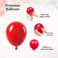 thumbnail image 3 of Globos Vicduotex rojos y negros, 60 unidades, 30 cm, con confeti, 3 of 7
