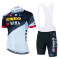 thumbnail image 1 of Sky Car Team Edition Riding Suit Men's Suit Summer Short Sleeve Mountain Bike Road Bike Riding Suit-ZJKDGJKJ, 1 of 4