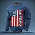 thumbnail image 2 of CHENge 250th Anniversary USA Shirt 250 Years Birthday American Anniversary USA Long Sleeve O-Neck T-Shirt, 2 of 5