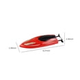 thumbnail image 3 of TIMIFIS Remote Control Ship 2.4G Mini Remote Control Stunt Boats Dazzling Lights 360° Rotating Rc Speedboat Summer Children's Water Toys Education, 3 of 9
