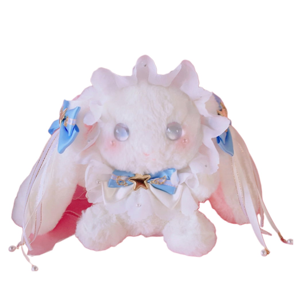 New Gothic Lolita Bag Cute Bunny Rabbit Doll Plush Japanese Bag Girl Goth  Style Student Backpack Packet Bag