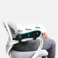 thumbnail image 3 of kurtrusly Ergonomic Armrest Pads Removable Cover Washable Comfy for Office Chairs, 3 of 9