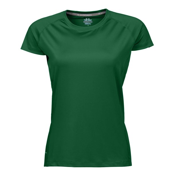 Tee Jays - Camiseta de CoolDry para Mujer (Verde Bosque)