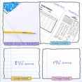 thumbnail image 6 of BAZIC Composition Book Wide Ruled 80 Sheet Black Marble Notebook, 1-Pack, 6 of 7