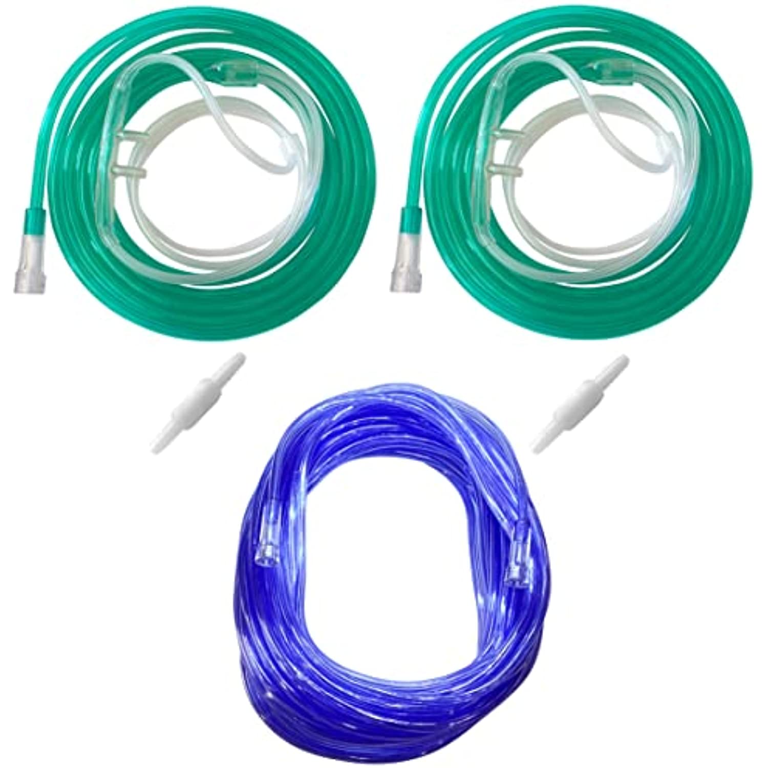 ResOne 5pc 50+7' Adult High Flow Soft Oxygen Tubing Replacement Kit