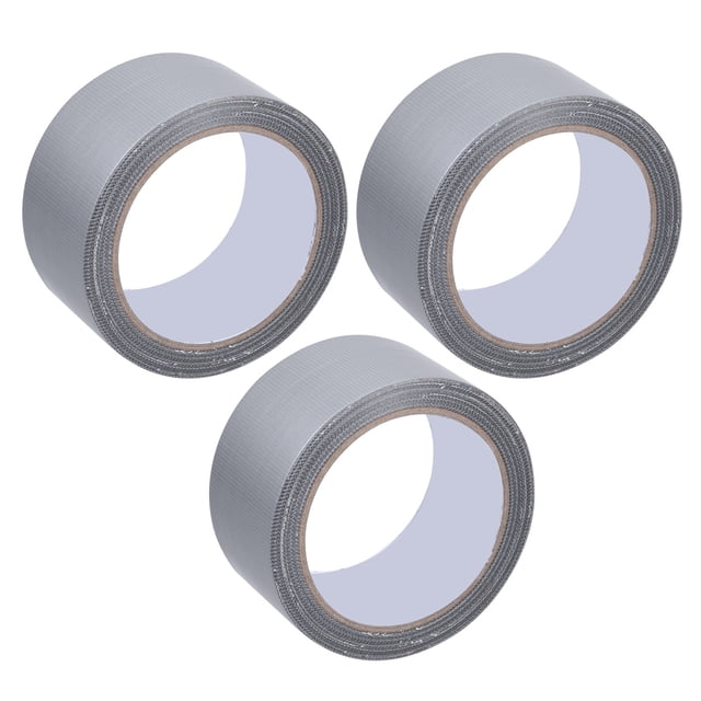 MERRYHAPY 3 Rouleaux Ruban Adhésif Gris Polyvalent pour Scellement de Reliure et Réparation Imperméable