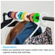 thumbnail image 5 of Divisores de ropa Uxcell, divisores redondos en blanco para estantes de ropa, paquete de 6 en púrpura, 5 of 5