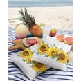 thumbnail image 4 of Cover Cushion Sofa Chair Case Pillow Decoration Office Home Cover Pillow Waterproof Sunflowers Flowe, 4 of 5