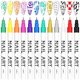 thumbnail image 1 of Juego de bolígrafos Kalolary para decoración de uñas, 12 colores, 3 ml, grafitis con punta de uñas, 1 of 7