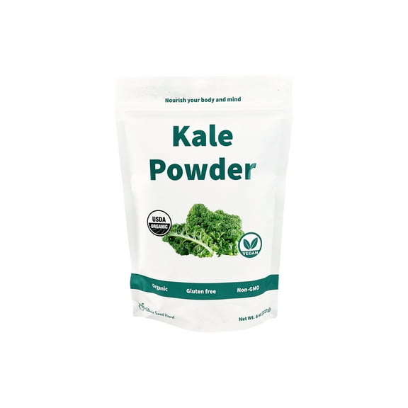 Cherie Sweet Heart Kale Powder 8 oz - Organic, Non-GMO, Gluten Free, Pure, Premium Kale