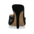 thumbnail image 4 of Journee Womens Hensley Open Toe Stiletto Heel Comfort Evening Pumps, 4 of 10