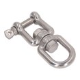 thumbnail image 1 of Grillete de Doble Mordaza Dispositivo de Grillete Rodante de Acero Inoxidable 304 de Alta Resistencia Profesional para Cuerda de Escalada Oscilante ANGGREK Otros, 1 of 8