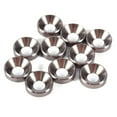 thumbnail image 1 of Countersunk Head Washers Countersunk Head Gasket Aluminum Alloy Head Screw Washers Screw Washers Hardware Tools 10Pcs M5 Anodized Countersunk Head Washers Gasket Aluminum Alloy, 1 of 3