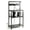 Gray-23Inch, variant on Atilioo Kitchen Bakers Rack with Power Outlet, 4 Tiers Coffee Bar Table, Oven Microwave Stand, Storage Shelf, Appliance Organizer, 23" Gray