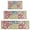 Pioneer Flower Floral-1, variant on Pioneer Flower Floral Print Pattern Kitchen Rugs Sets Of 3,Kitchen Runner Rugs Non Skid Washable,Decorative Kitchen Floor Mats for Kitchen,Sink,Laundry,17"x30" 17"x47" 17"x59"