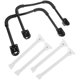 thumbnail image 4 of Set of U Shape End Table Legs Foldable Legs Bedside Table Legs Folding Table Legs, 4 of 5