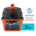 thumbnail image 4 of Aspiradora de taller BLACK+DECKER BDXV18101P-1H 1,5 HP 4 L para uso húmedo y seco, 4 of 8