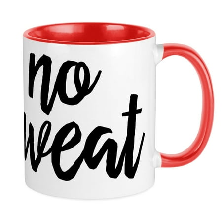 

CafePress - No Sweat - Ceramic Coffee Tea Novelty Mug Cup 11 oz
