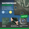 thumbnail image 4 of Heavy Duty Poly Tarp, Waterproof, Garden, Camping, Furniture Cover 150 GSM Green, 4 of 6