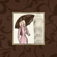 thumbnail image 2 of Andrea Laliberte 26x26 Gallery Wrapped Canvas Wall Art Titled - London in Pink, 2 of 4