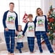 thumbnail image 3 of Pijamas familiares navideños a juego, conjuntos de pijamas verdes, My Gnomies, en julio, 3 of 3
