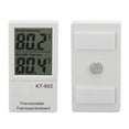 thumbnail image 1 of Digital Aquarium Thermometer Ultra Low Power Consumption Electronic Digital Fish Tank in and Out Thermometer KT902, 1 of 20