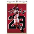 thumbnail image 2 of Michael Jordan - Jersey Wall Poster, 22.375" x 34" Framed, 2 of 4