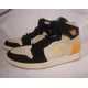 thumbnail image 3 of Ni - ke Ni - ke Air Jordan 1 High Zoom Comfort 2 Men DV1307-100 Muslin Orange Black Limited, 3 of 5
