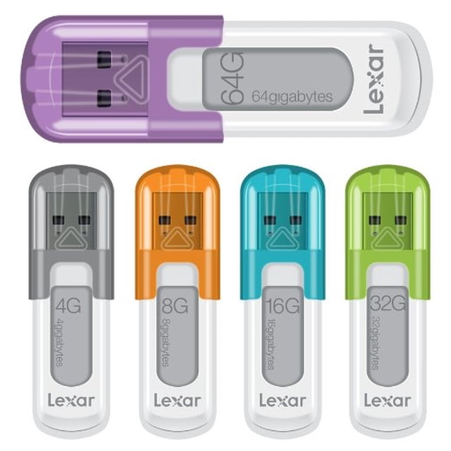 Lexar JumpDrive V10 64GB Unidad flash USB LJDV10-64GABNL (Púrpura)