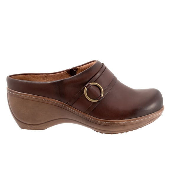 Softwalk Adult Womens Macintyre Clog Flats