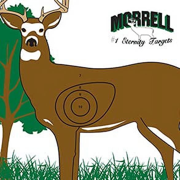 Morrell Targets Whitetail Deer IBO/NASP Archery Shooting Target Face for Hunting