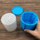thumbnail image 2 of Bandeja para Cubitos de Hielo con Tapa, Cubo de Hielo Reutilizable, Moldes de Cubitos de Hielo de Goma con Tapa, para Congelar Cola, Cócteles, Whisky y Vino (Azul) Shuxiu Wang 8390615156394, 2 of 4
