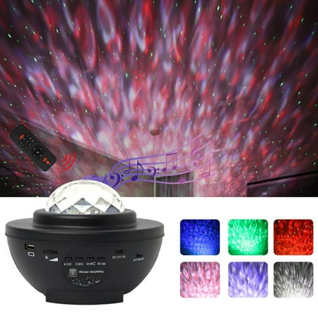 

iMESTOU Deals Clearance Projector LED Lightful Night Sky Projector Lamp Ocean/ Wave Star Light Room Romantic Decor