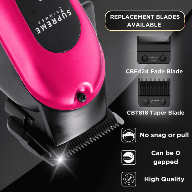 SUPREME TRIMMER Men's Electric Cutters Set - Pro Clipper, T