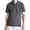 Grey - darkgray, variant on Mens Short Sleeve Collar Polo
