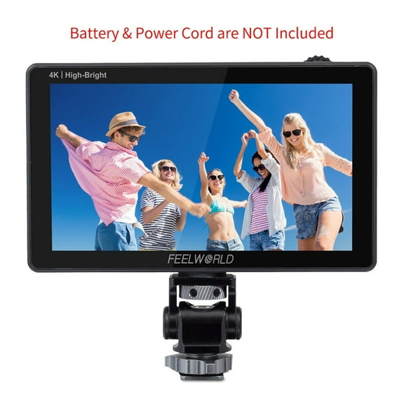 Feelworld LUT5E 5.5 inch DSLR Camera Field Monitor 1600nit Bright Full HD Touch Screen HDMI 3D LUT
