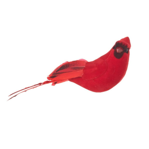 Clip-On Cardinal Ornaments - 7" Set of 4 - RAZ Imports